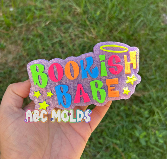 Bookish Babe Silicone Mold