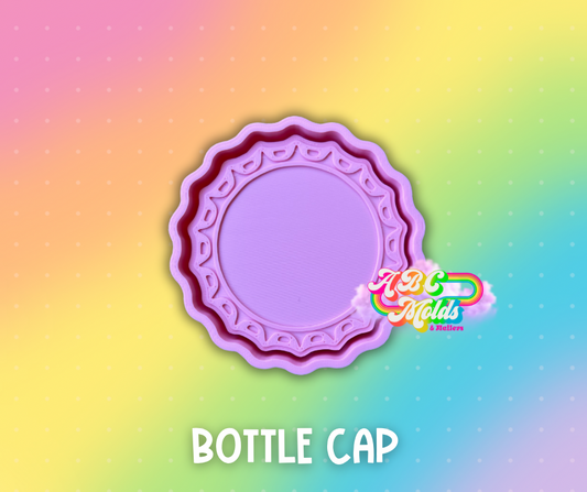 Bottle cap silicone mold