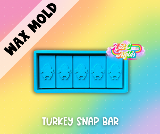 Turkey Snap Bar Silicone Wax Mold
