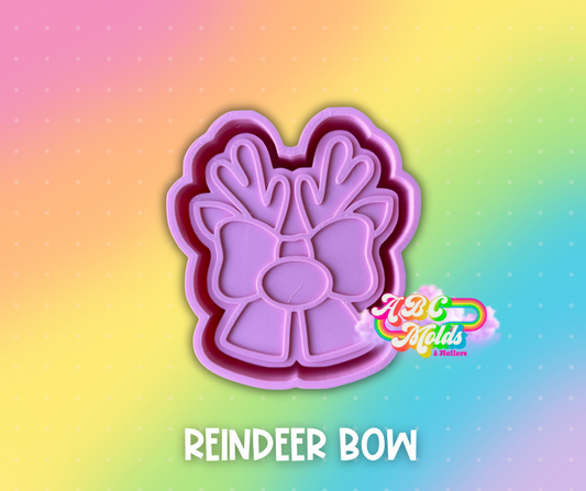 Reindeer Bow Silicone Mold
