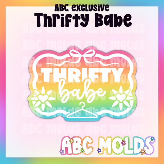 Thrifty Babe Silicone Freshie Mold