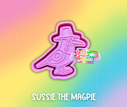 Magpie Bird Silicone Mold