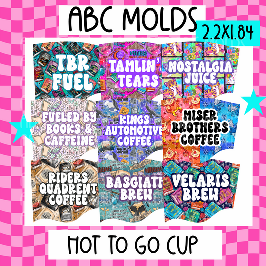 ABC hot to go cup bundle 1 - digital Download