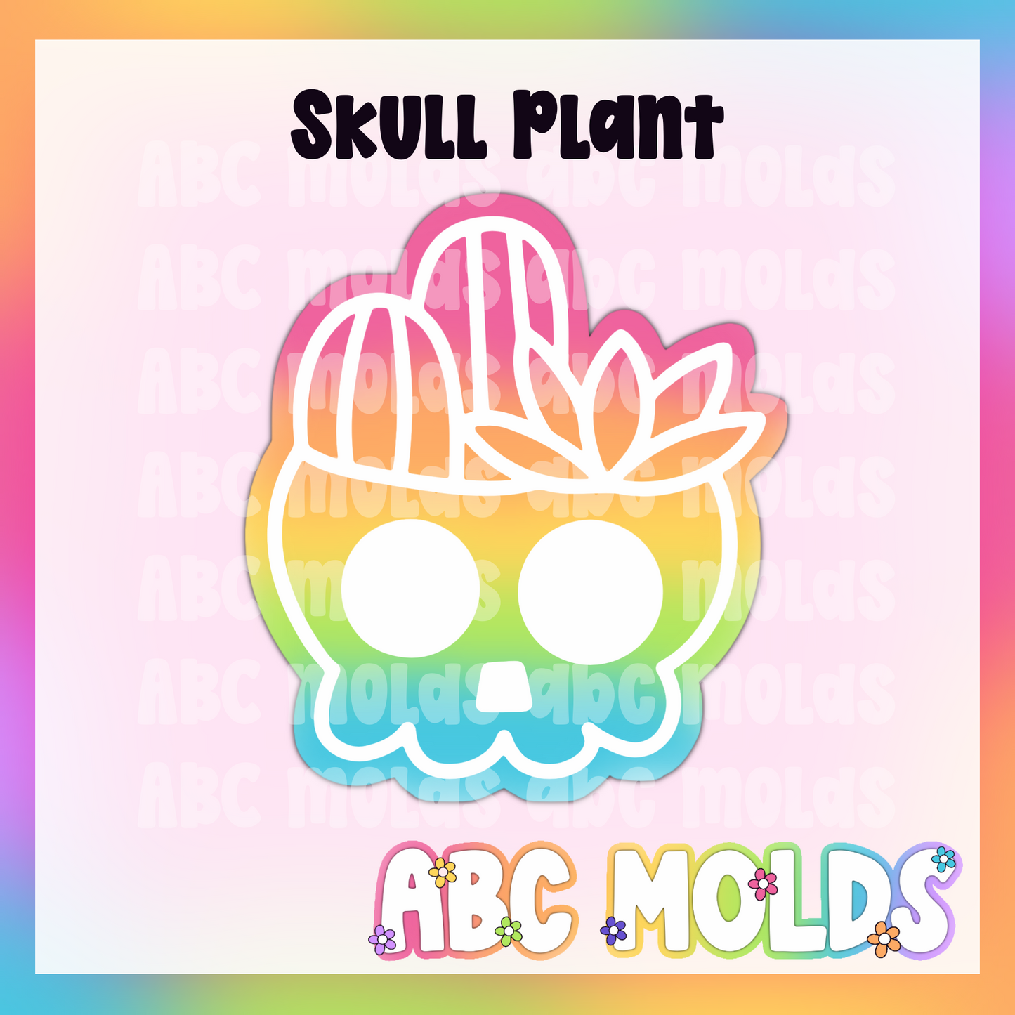 Skull Plant Freshie Freshie Mold