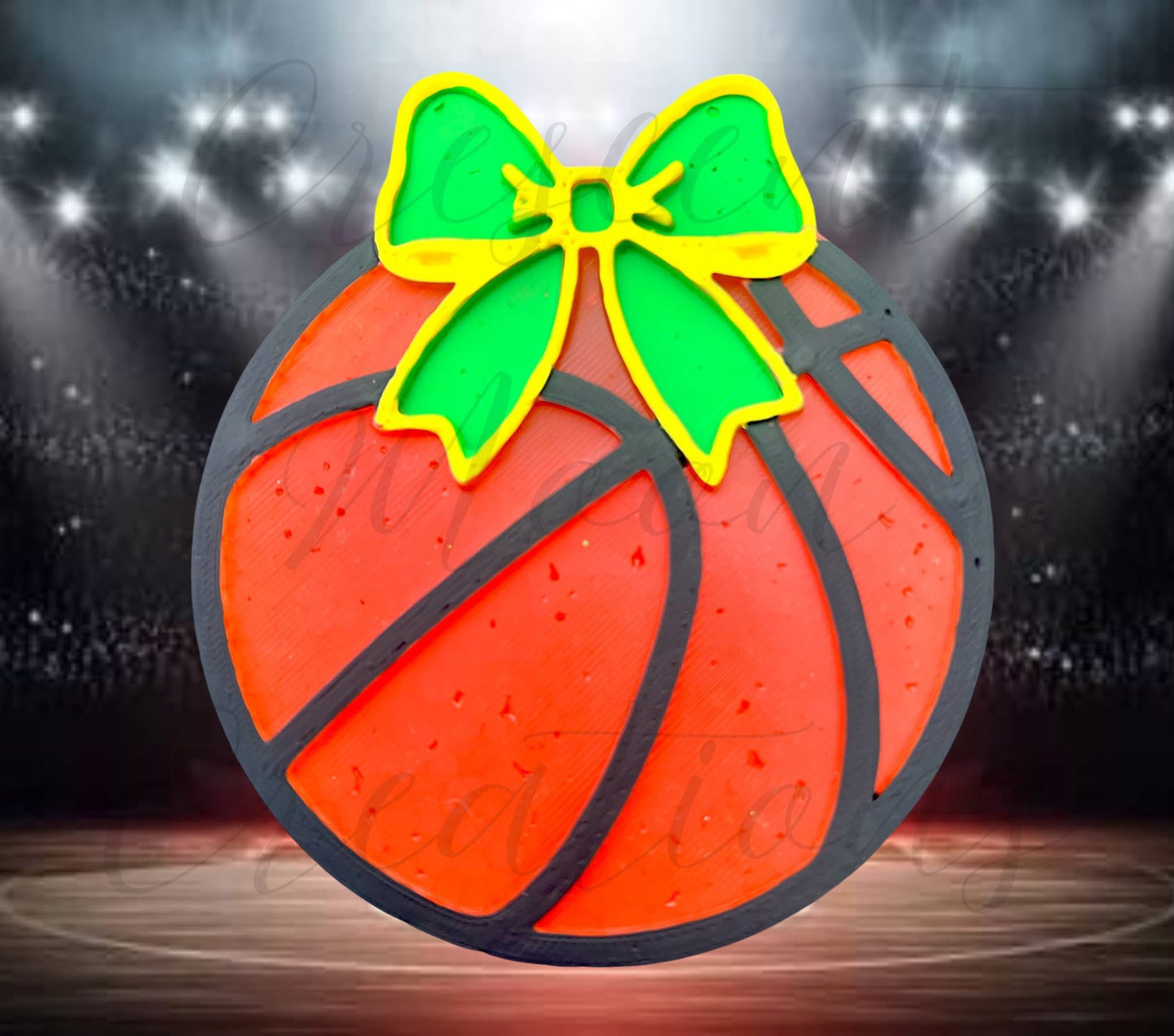 Bow Basketball Silicone Mold