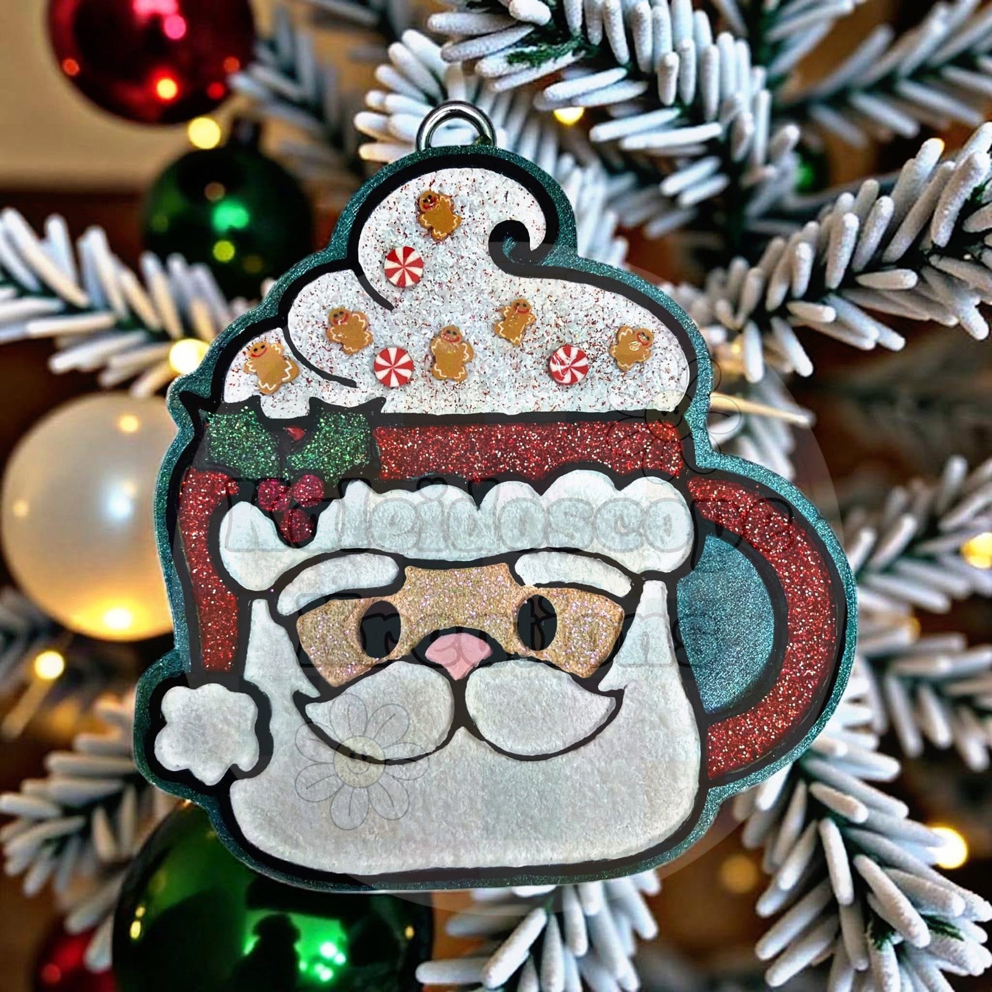 Santa Mug silicone mold