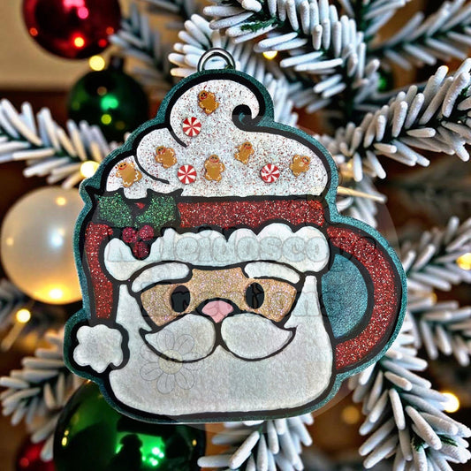 Santa Mug silicone mold