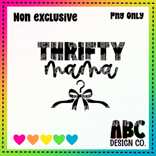 Thrifty Mama PNG - NON Exclusive - digital download