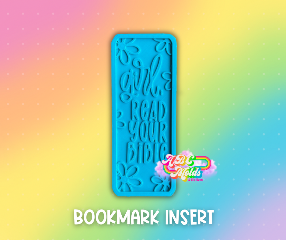 Bookmark silicone mold