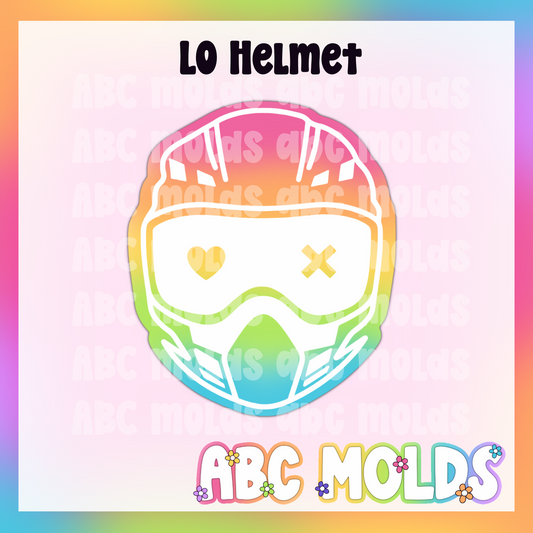 Helmet Mask Silicone Freshie Mold