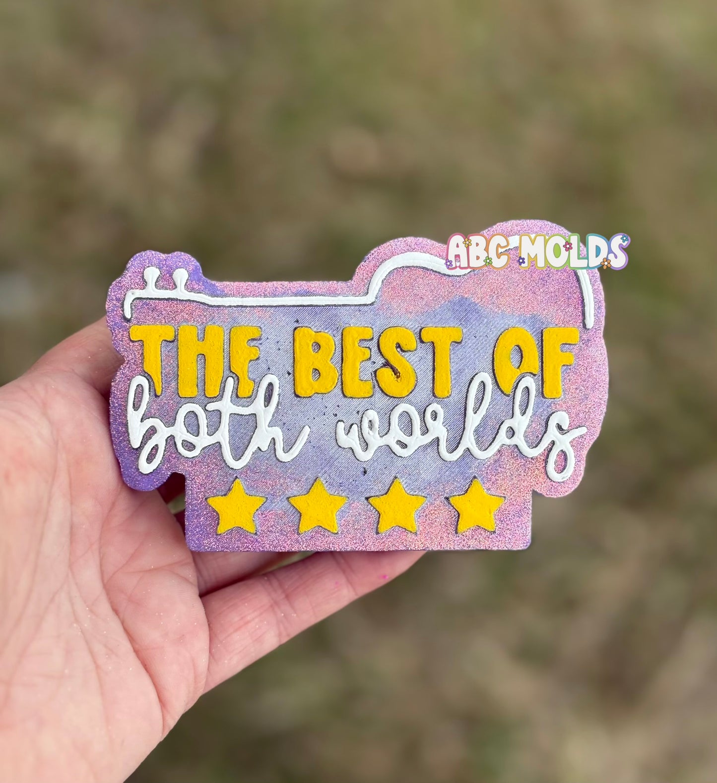 Best of Both Worlds Silicone Freshie Mold