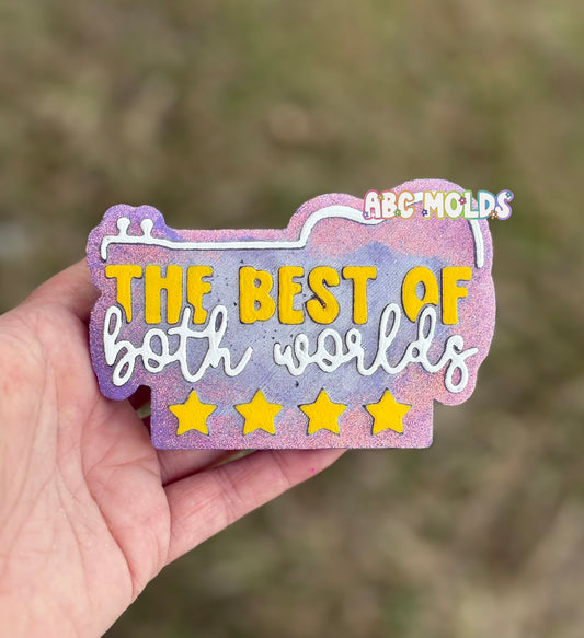 Best of Both Worlds Silicone Mold