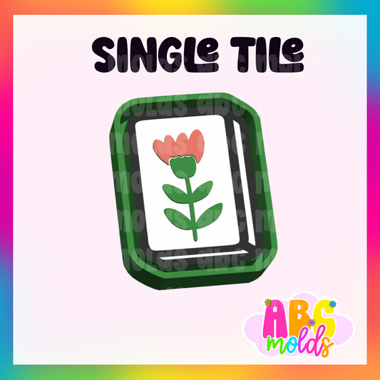 Single Tile - Mahjong - Silicone Freshie Mold