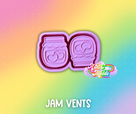 Jam Jar Vents Silicone Mold
