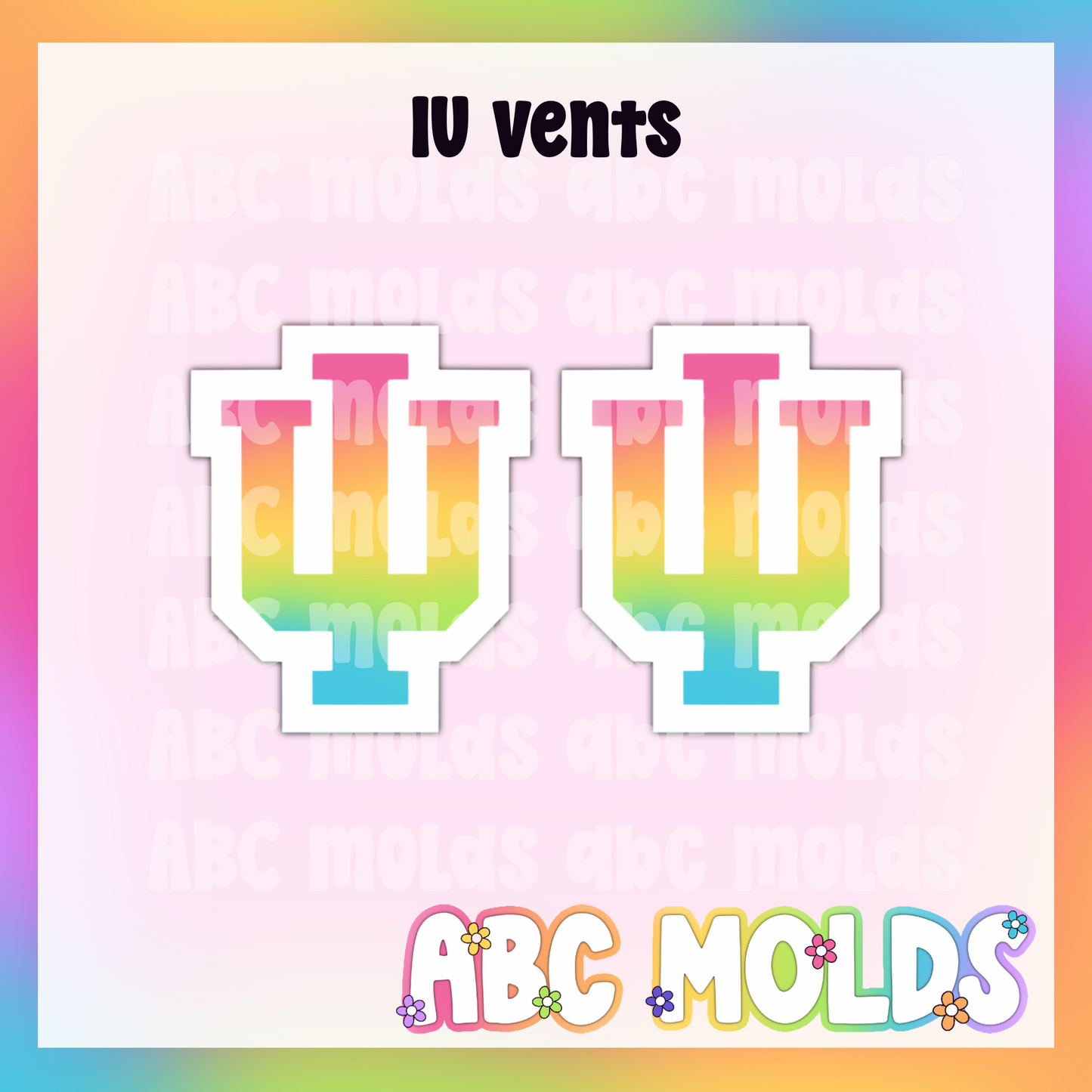 IU Vents Silicone Freshie Mold