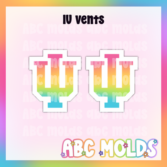 IU Vents Silicone Freshie Mold