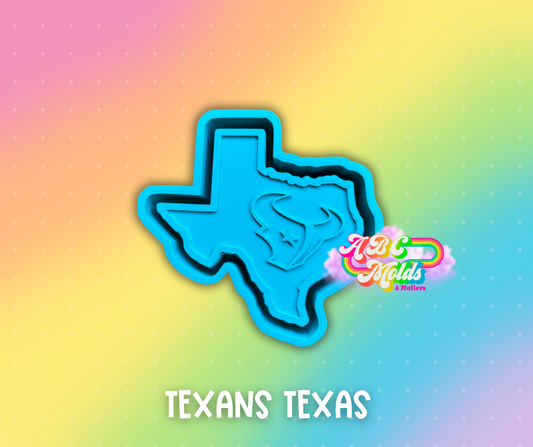 Texas Texans Silicone Mold