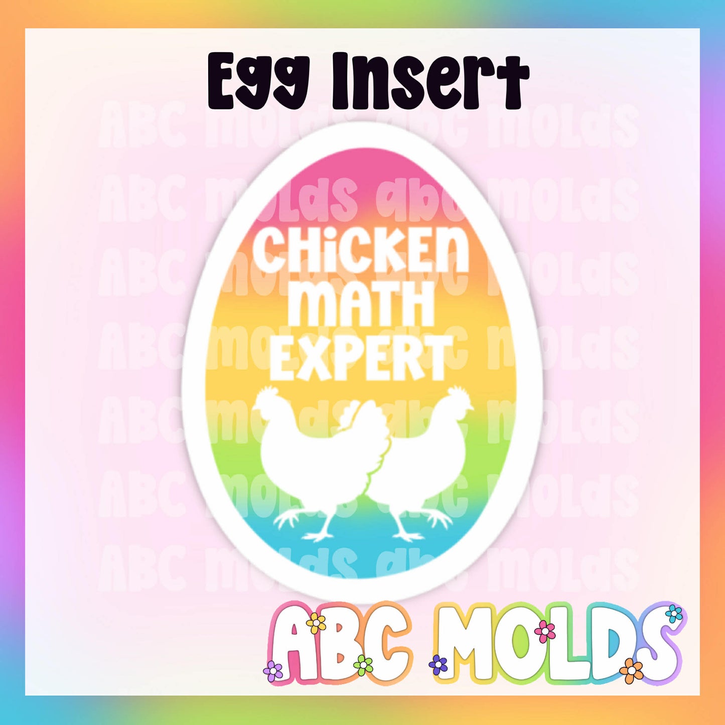 Egg silicone mold & Inserts