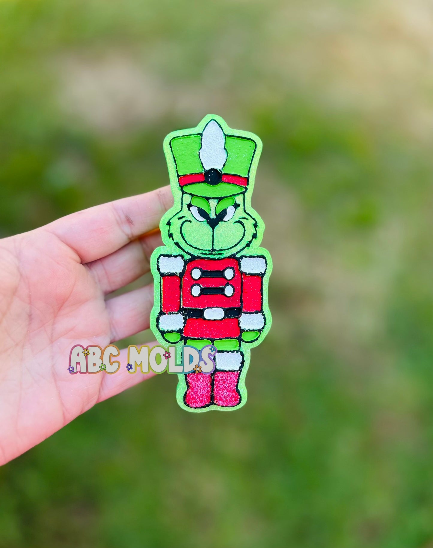 Mean One Nutcracker Silicone Mold