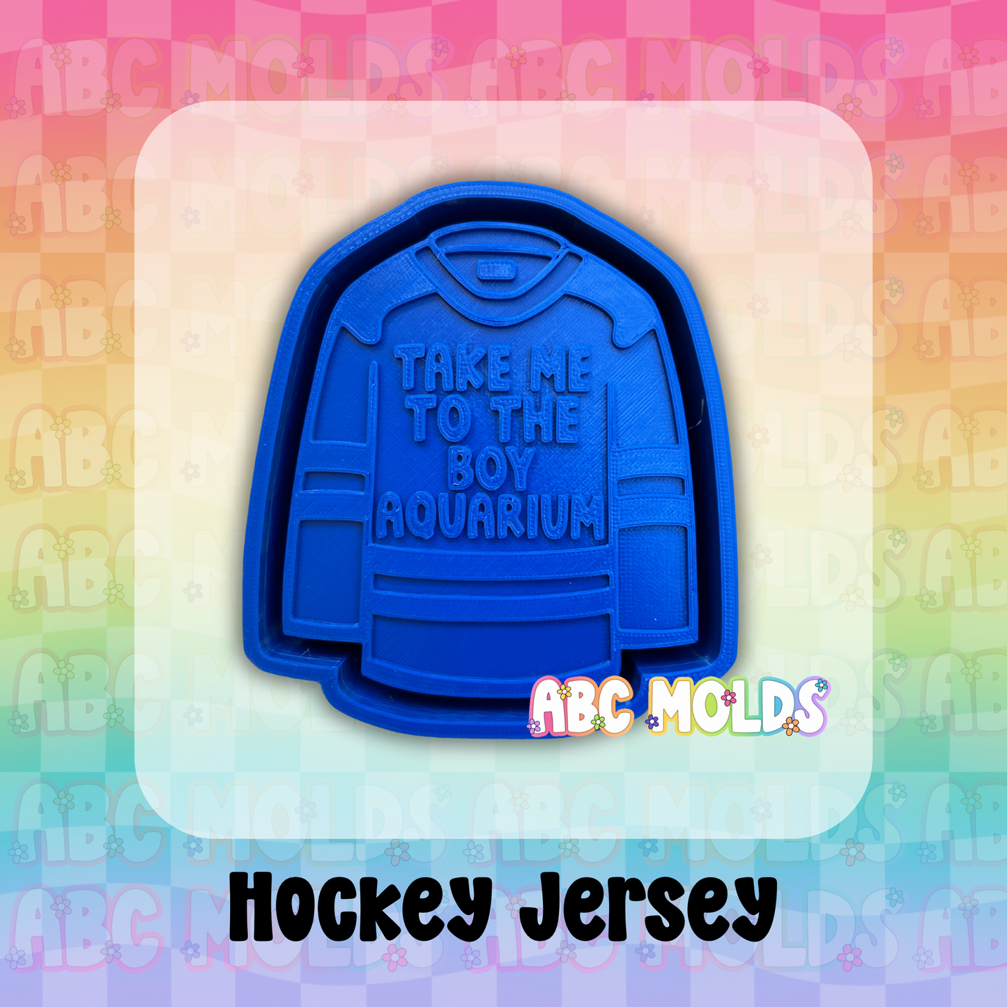 Hockey Jersey Boy Aquarium Silicone Mold