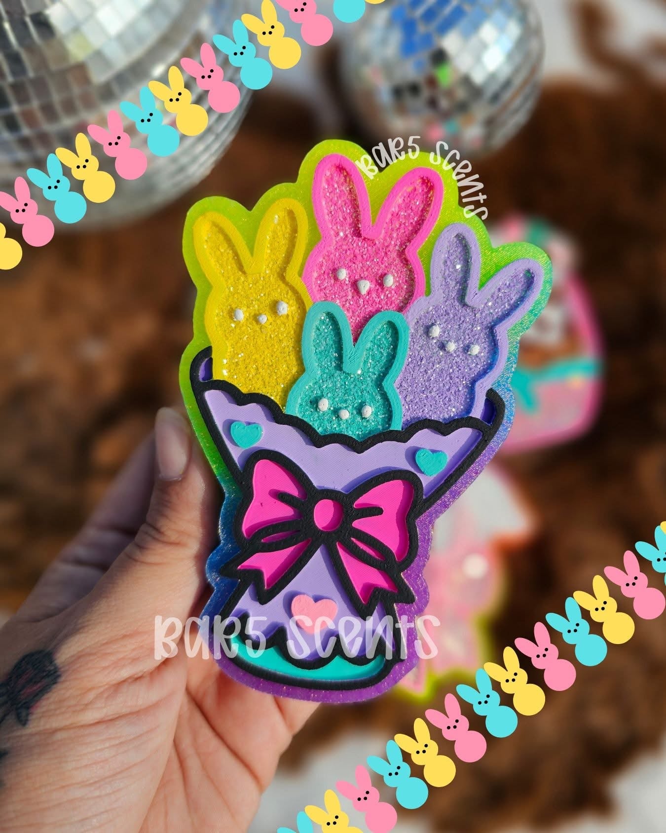 Bunny Bouquet Silicone Mold