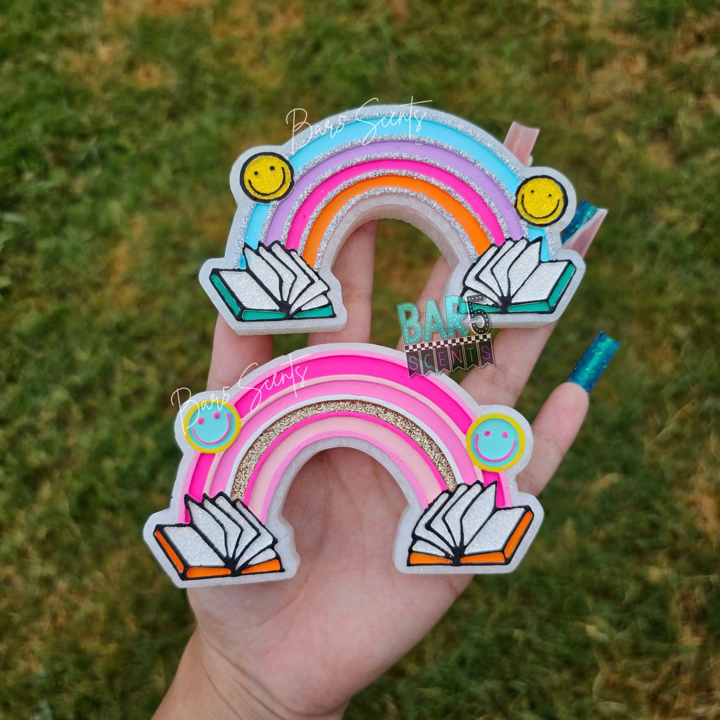 Book Rainbow Silicone Mold