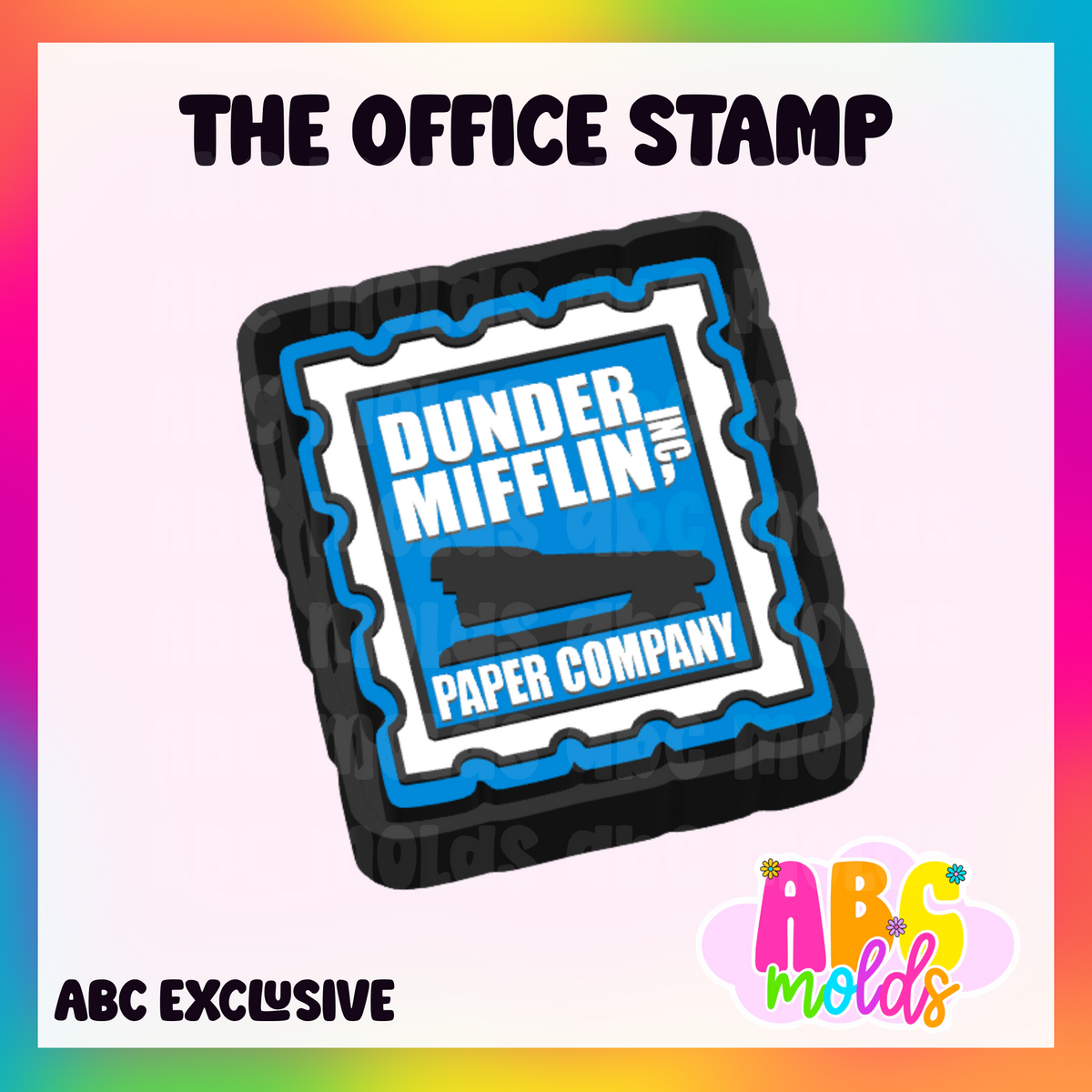 The Office Stamp - Silicone Freshie Mold