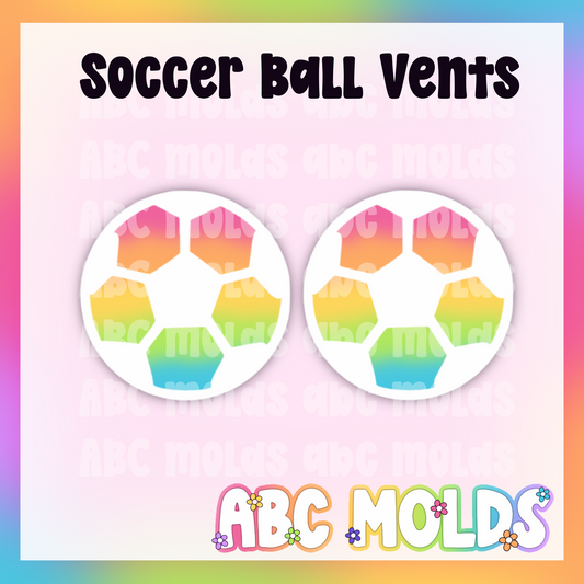 Soccer ball vents Silicone Mold