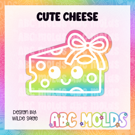 Cute Cheese Silicone Freshie Mold