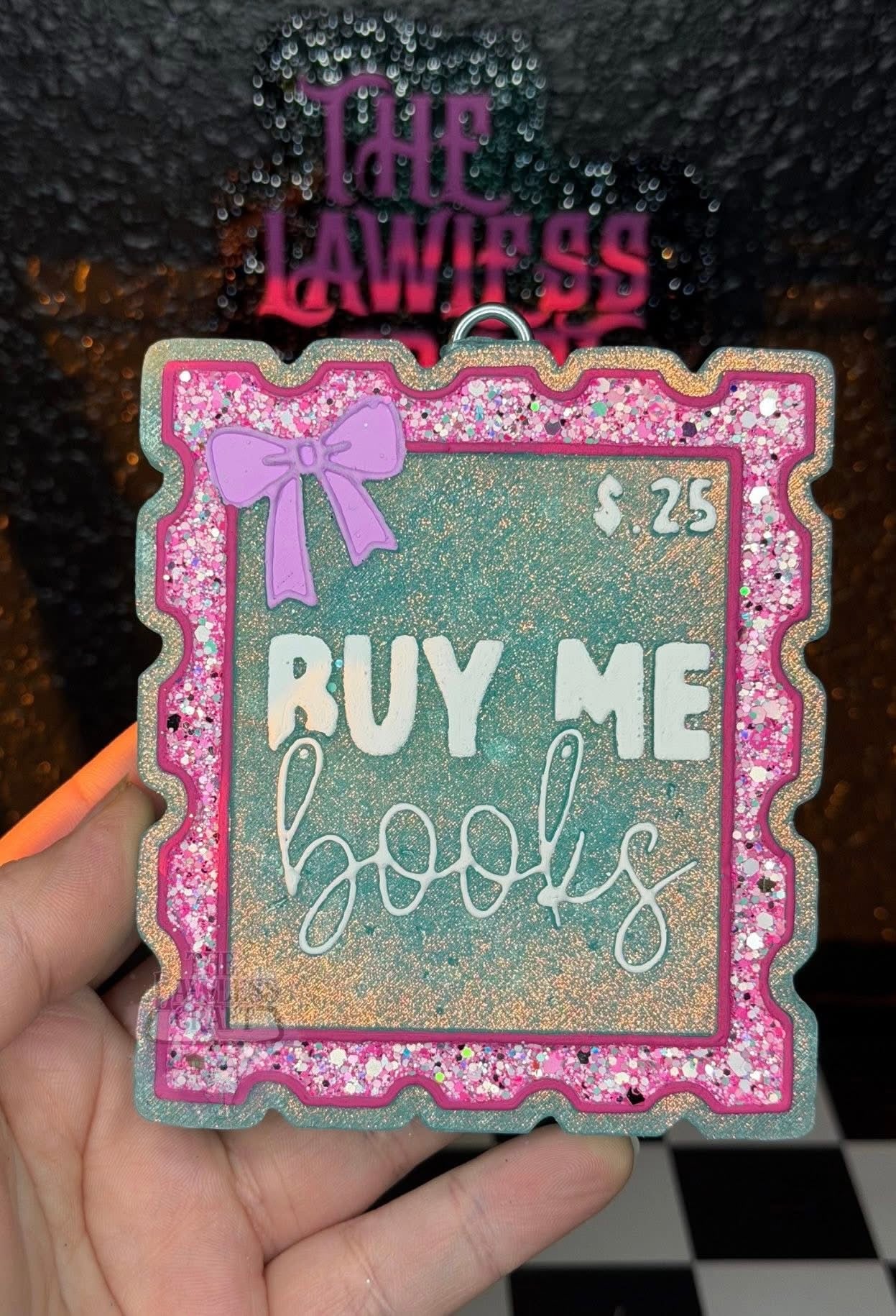 Buy Me Books Stamp Silicone Mold - 2026