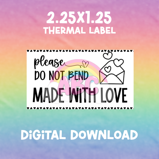 2.25x1.25 - Digital Download - hearts made with love