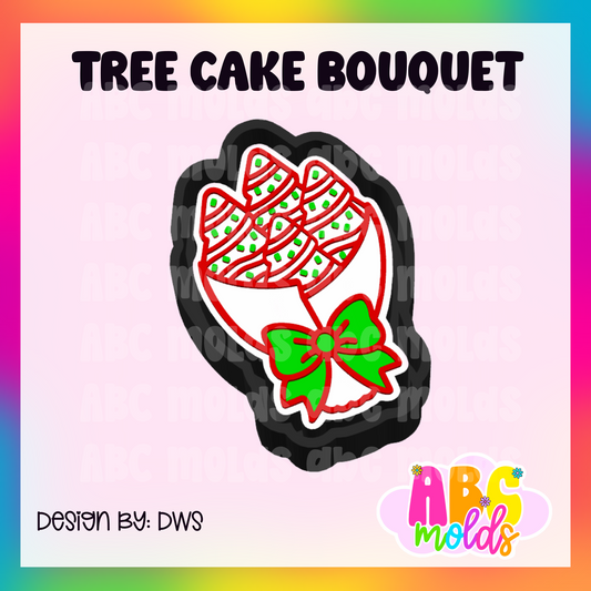 Tree Cake Boquet - Silicone Freshie Mold