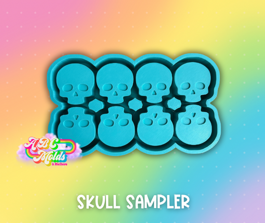 Skull Sampler/Vent silicone mold