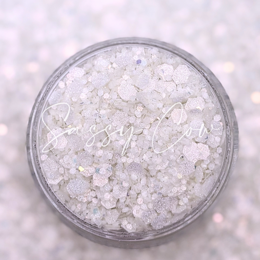 SEASHELL - Chunky Textured Glitter Mix