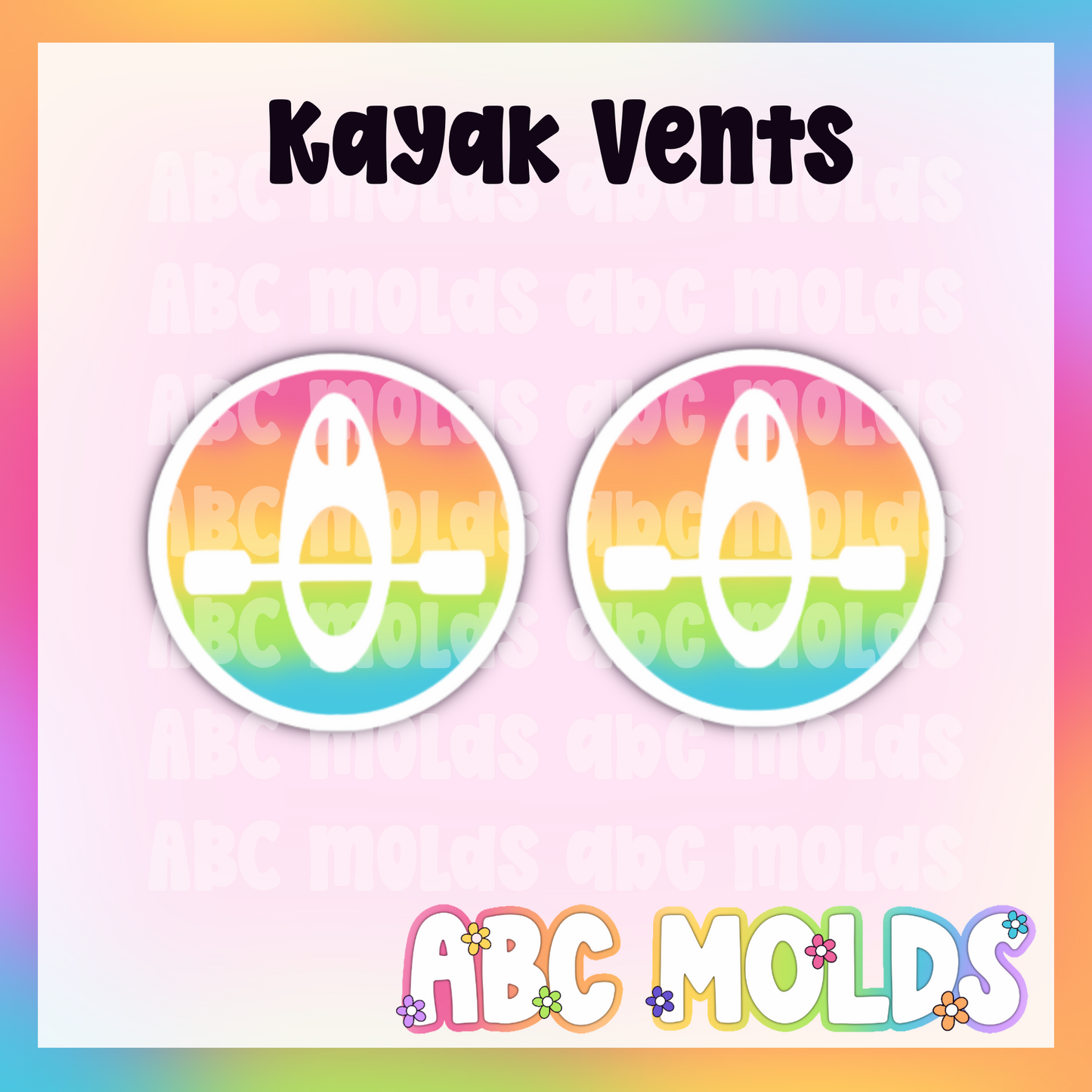 Kayak vents Silicone Freshie Mold