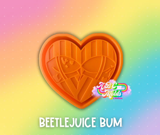 Beetle J Heart Bum Silicone Mold