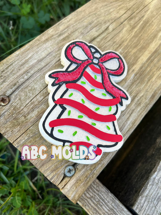 Bow Sprinkle Tree Silicone Mold