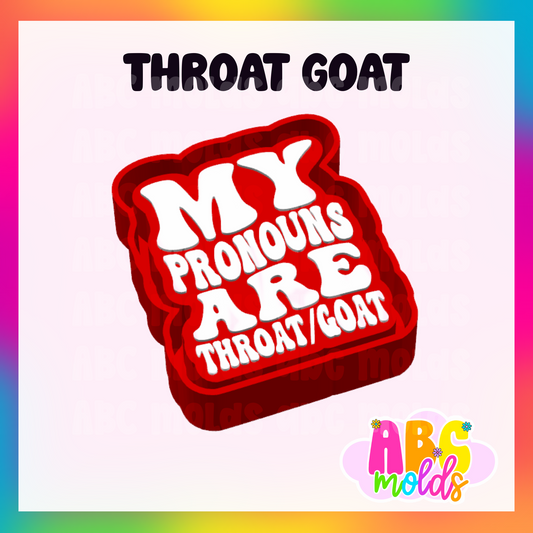 Pronouns - Silicone Freshie Mold