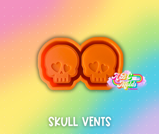 Skull Vents Silicone Mold