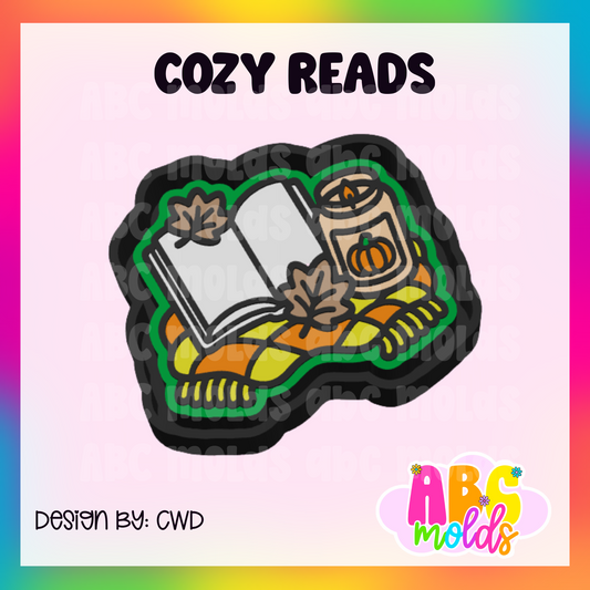 Cozy Reads - Silicone Freshie Mold