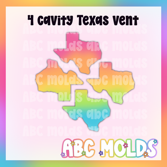 Texas sampler silicone mold