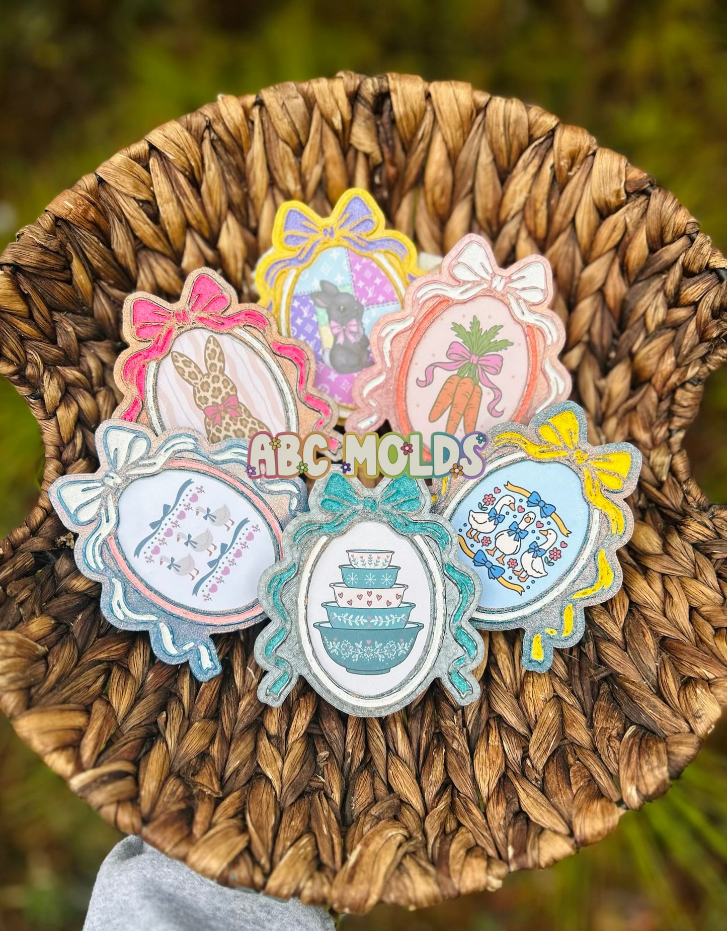 Oval Frame Silicone Mold