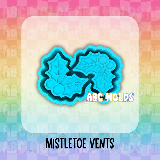 Mistletoe Vents Silicone Mold