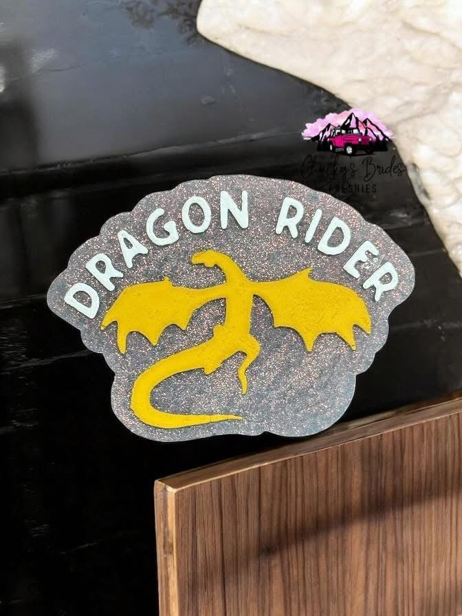 Dragon Rider silicone Freshie mold
