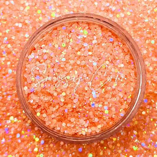 PAPAYA - Mini Chunky Holographic Glitter Mix