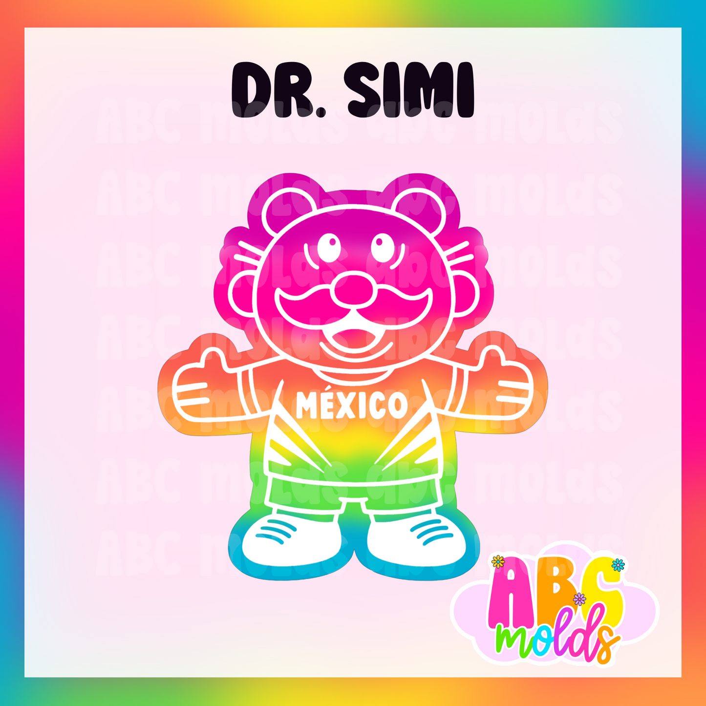 Soccer Dr Simi Silicone Freshie Mold