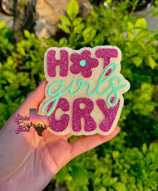 Hot Girls Cry silicone mold