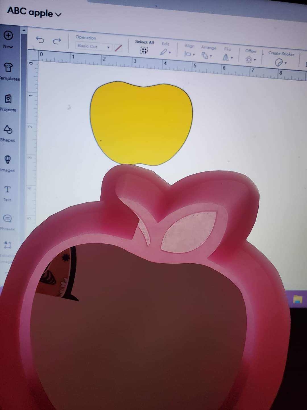 Apple Cardstock -  Sold & Shipped By Simply Sienna