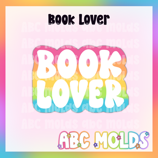 Book Lover Silicone Freshie Mold
