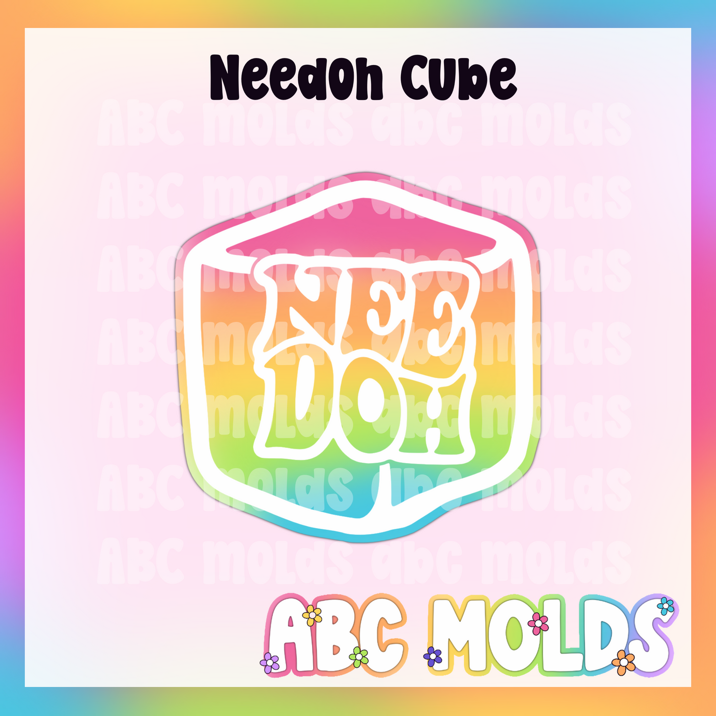 Nee Doh Cube Silicone Freshie Mold